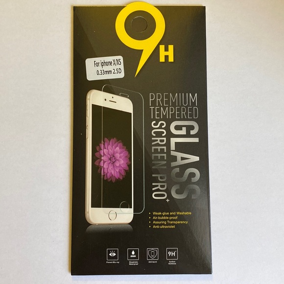 Iphone X/XS Premium Tempered Glass - Picture 1 of 3